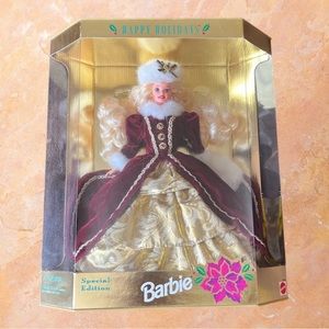 NIB Happy Holidays Special Edition 1996 Barbie